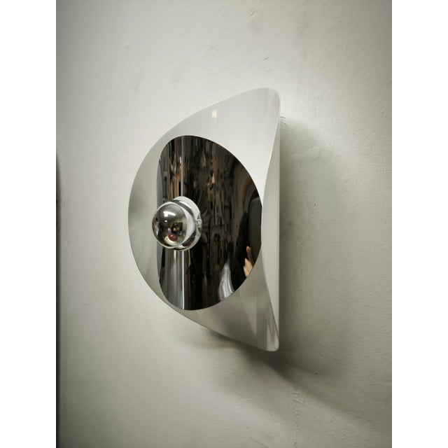 Mid-Century Modern Space Age Wall Light, 1970s For Sale - Image 3 of 11