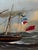 Late 20th Century Nautical Ss Great Britain Steamship Large Gilt Framed Marine Oil on Panel Painting Signed Salvatore Colacicco For Sale - Image 5 of 18