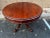 Brown Late 20th Century Vintage Chippendale Style Solid Mahogany Carved Round Breakfast Table. For Sale - Image 8 of 11
