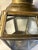 Antique Brass Carriage Buggy Oil Lamps Set of 2 – Vintage Decorative Lanterns For Sale - Image 4 of 12