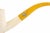 This elegant pipe is crafted from meerschaum, a material highly prized for its ability to deliver a cool, dry smoke and...