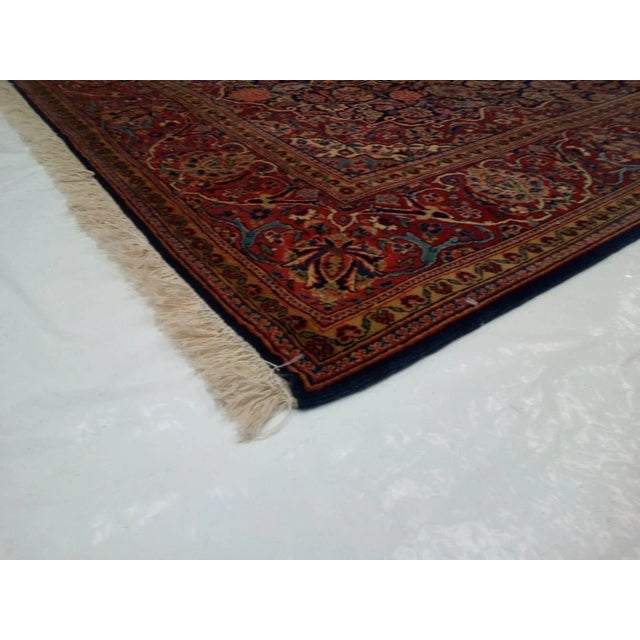 1920s 1920s Vintage Persian Kork Kashan Rug - 4′5″ × 7′ For Sale - Image 5 of 6