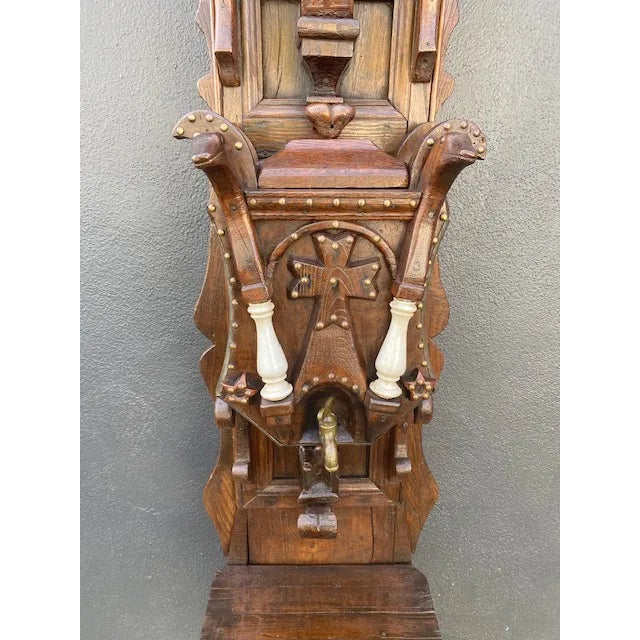 Late 19th Century 19th C. European Folk Art Sculpture /Dispenser For Sale - Image 5 of 13