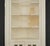 Mid 20th Century Colonial Revival White Wood Corner Cabinet For Sale - Image 4 of 10