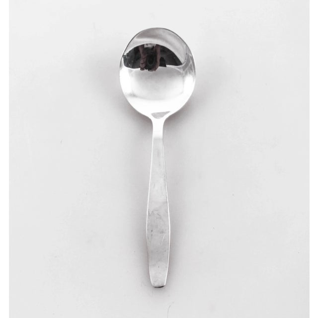 Mid-Century Modern Sterling Baby Set - A Pair For Sale - Image 3 of 6