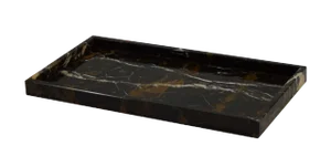 Black & Marble Amenity Tray