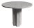 Arti Italian Carrara Marble Round Dining Table 40" For Sale
