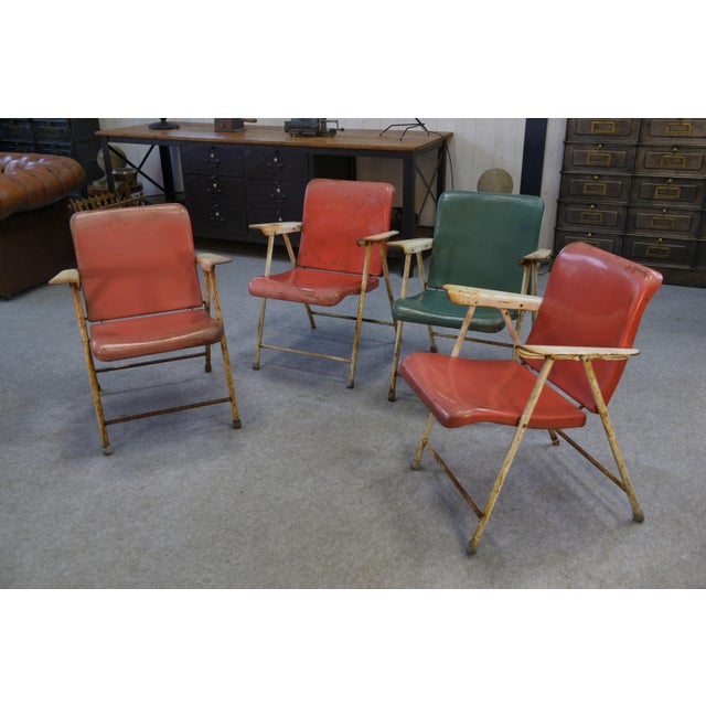 Folding Chairs by Russel Wright, 1960s, Set of 4 For Sale - Image 17 of 18