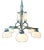 Art Deco Chandelier, 1920s For Sale