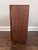 Mid-Century Modern 1950s Karoff Japanese Tabletop Walnut Mini Bar Cabinet With Decanters, Glasses & Tools For Sale - Image 3 of 11
