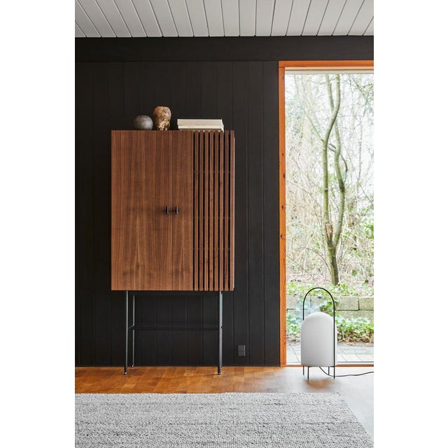 Not Yet Made - Made To Order Walnut Array Highboard 80 by Says Who For Sale - Image 5 of 16