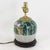 Ceramic Antique Famille Rose Porcelain Bok Choy Table Lamp With Cabbage Leaf and Butterfly Motif For Sale - Image 7 of 15