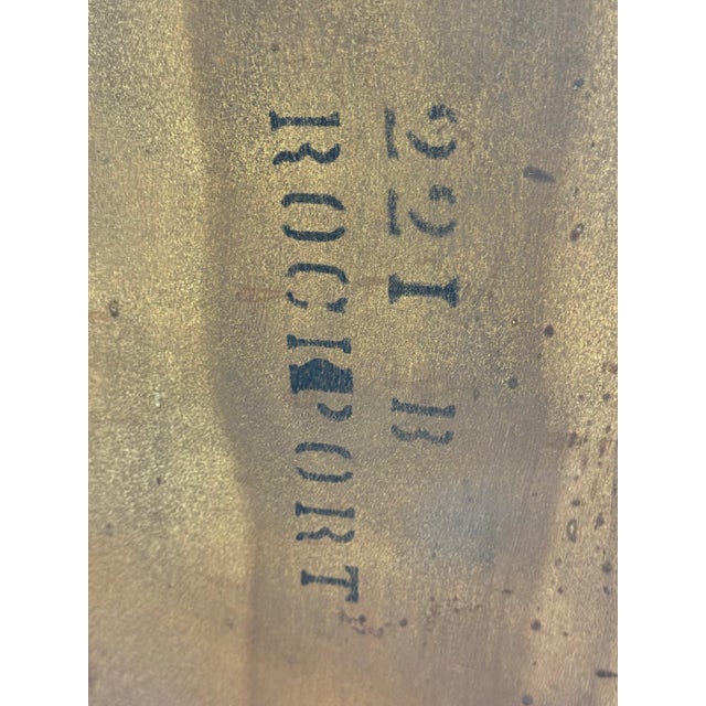 Mid 20th Century Rockport Maple Bench For Sale - Image 12 of 12
