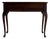 Antique Early 20th Century Queen-Anne Style Mahogany Writing Desk For Sale