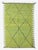 Elevate your space with this vibrant Moroccan Kilim rug in refreshing lemon green. Hand-flatwoven using traditional...