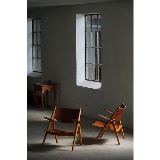 CH28 Armchairs by Hans J. Wegner for Carl Hansen & Søn, 1950s, Set of 2 For Sale - Image 10 of 18