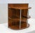 Brown Vintage Art Deco Small Walnut Display Shelf For Sale - Image 8 of 8