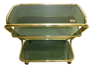 Brass Food Trolley from Morex, 1970s