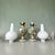 Portuguese Porcelain Hand Painted Table Lamps by Alcobaça Porcelain Factory, Set of 2 For Sale - Image 6 of 18