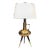 1970s Vintage Gio Ponti Attributed Brass Table Lamp For Sale