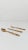 Vintage Brass and Faux Bamboo Flatware Dessert Set, 1970s, Set of 36 For Sale - Image 9 of 15