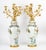 Pair of large porcelain and gilt bronze candelabras in the chinese style, 19th century. A pair of large 19th century...