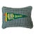 Idaho Native American Vintage Pennant on New Woven Plaid Throw Pillow For Sale