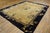 Textile 1920s Beige Cream Antique Floral Vase Deco Chinese Peking Knotted Wool Rug For Sale - Image 7 of 11