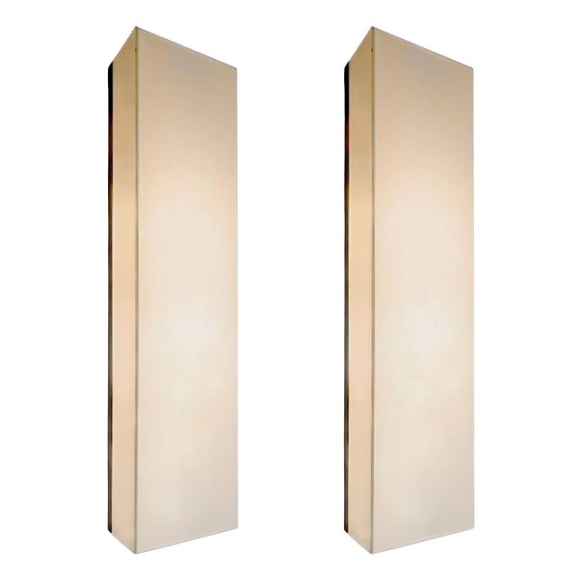 Accademia Wall Lamps by Cini Boeri for Artemide, 1978, Set of 2 For Sale
