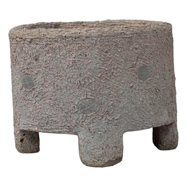 1950s French Concrete Planter For Sale