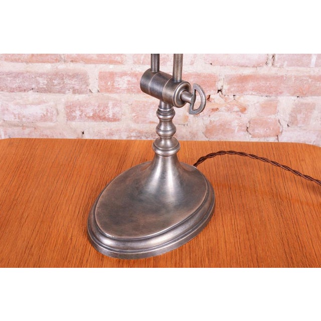 Art Deco Table Lamp in Chrome-Plated Steel, France, 1920s For Sale - Image 9 of 15