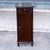 Single High and Narrow Fir Wooden Bedside Table, 1900s For Sale - Image 9 of 18