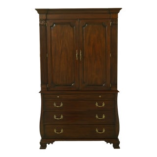 Henkel Harris Model 184 Mahogany Bedroom Armoire For Sale