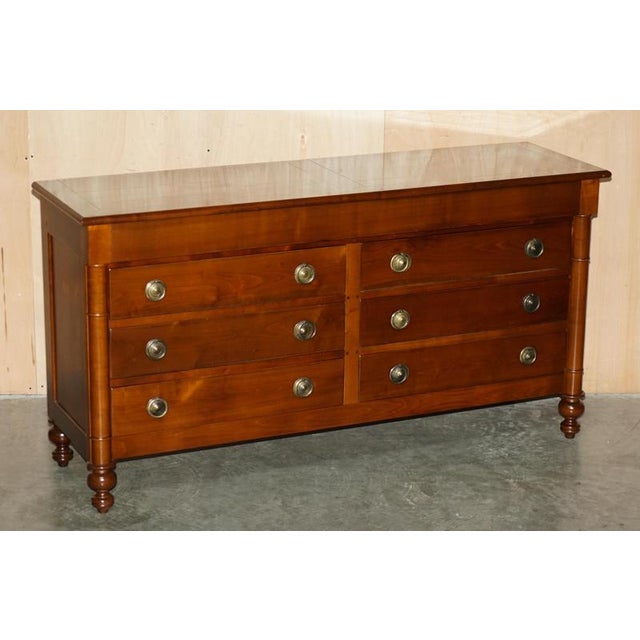 Lovely vintage Grange Paris Cherry Wood sideboard purchased through Harrods London. A very nicely made and decorative...