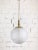 Vintage Glass Pendant Lamp, 1970s For Sale - Image 6 of 9