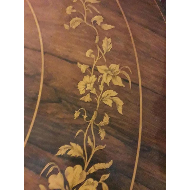 Wood Round Table from Carlo X For Sale - Image 7 of 13