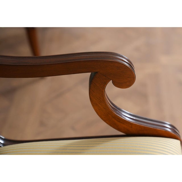 2020s Harp Back Chairs- Set of 10 For Sale - Image 5 of 14
