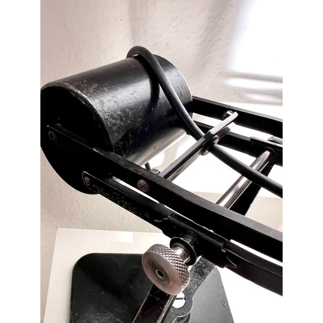 Counterbalance Desk Lamp with Counterweight from Hadrill & Horstmann Ltd., England, 1940s For Sale - Image 4 of 18