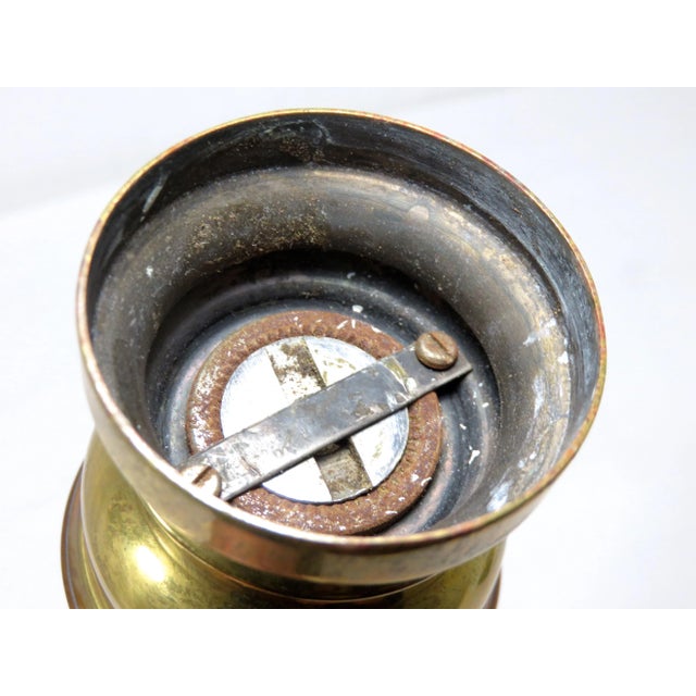 Classic Style Antique Solid Brass Pepper Mill Grinder Chairish