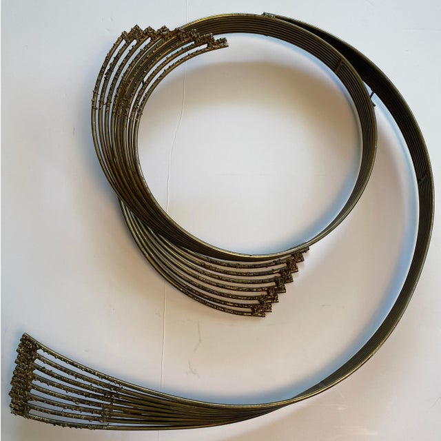 Curtis Jere Metal Wall Sculpture For Sale - Image 9 of 10