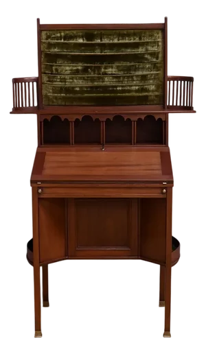 English Secretaire in Mahogany