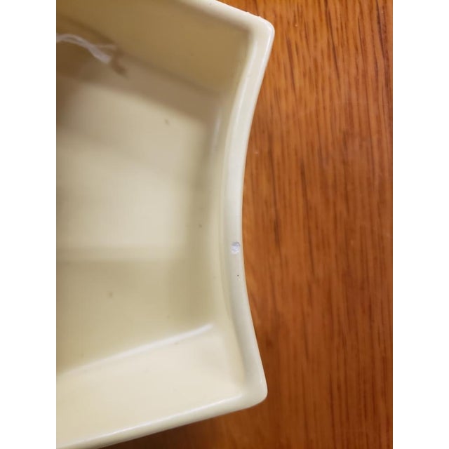 1960s Set of 3 Vintage W. Frazier California #201 Relish Ceramic Dishes For Sale - Image 5 of 5