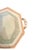 Vintage Chinoiserie Adams Calyx Ware Metz Aqua Blue Octagonal Covered Serving Dish For Sale - Image 9 of 11