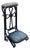 19th Century Vienna Secession Black Lacquered Bent Oak Prie-Dieu Prayer Kneeler Attributed to Thonet For Sale