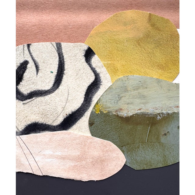 2020s "New Directive 3" Original Mixed-Media Collage on Paper by Zac Woodiel For Sale - Image 5 of 7