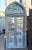Early 20th Century Antique Jodhpur Indian Church Door With Mirror For Sale - Image 5 of 6