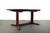 Vintage Dyrlund Danish Modern Rosewood stained Dining Table! This dramatic table features a gorgeous and highly figured...