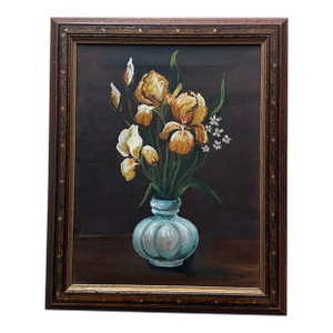 Still Life Oil Painting - Flowers in Vase