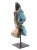 Indian 18th-Century Indian Hand-Carved & Painted Teakwood Horse Corbel on Stand For Sale - Image 3 of 9