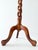 2000 - 2009 Mid-Century French Mahogany Open Spiral Barley Twist Lamp Stand For Sale - Image 5 of 10